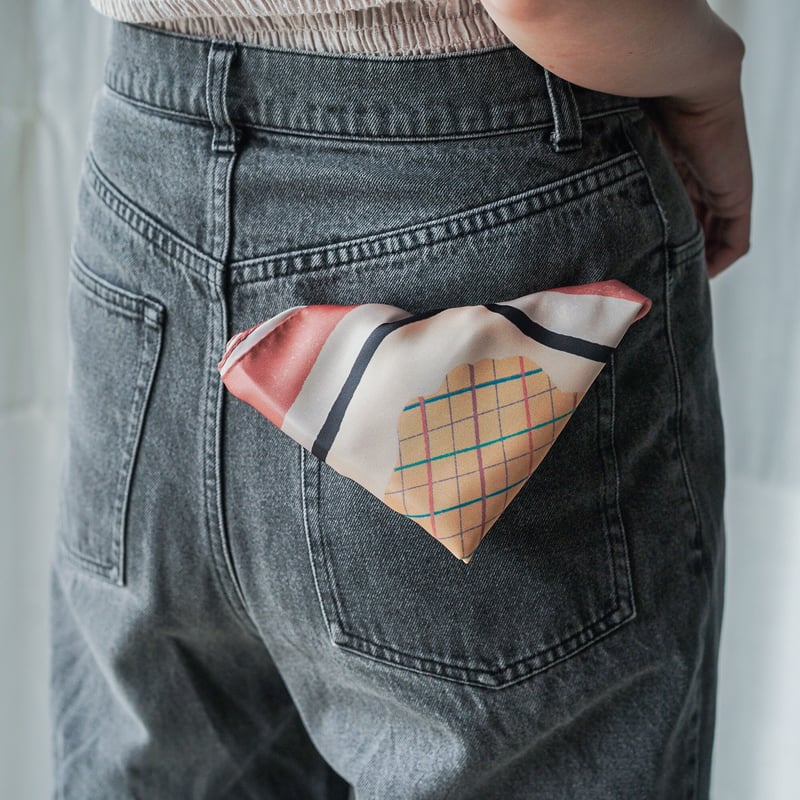 pink pepper / scarf / step | cont _ sheepstore