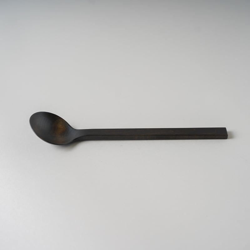 SARO / 木製スプーン・大(拭き漆)/ Black | cont _ sheepstore SARO / 木製スプーン・大(拭き漆)/ Black | cont _ sheepstore