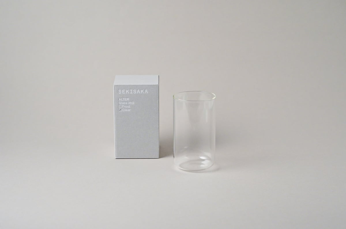 SEKISAKA / ALTER GLASS 360[Clear] | cont _ shee