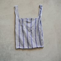 cont original shopping bag ( blue / stripe 3 )