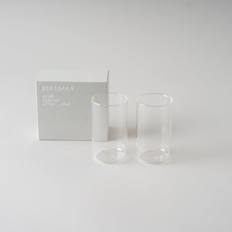 SEKISAKA / ALTER GLASS [Clear] | cont _ sheepstore