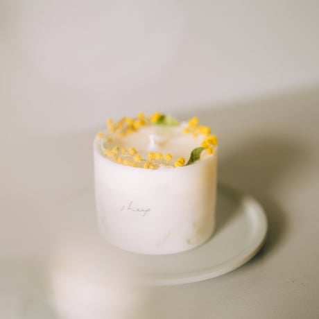sheep/BOTANICAL SOY CANDLE（ミモザ）