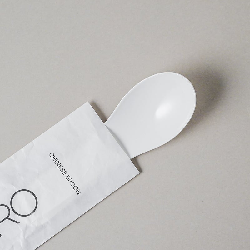 SARO / 琺瑯レンゲ / WHITE | cont _ sheepstore