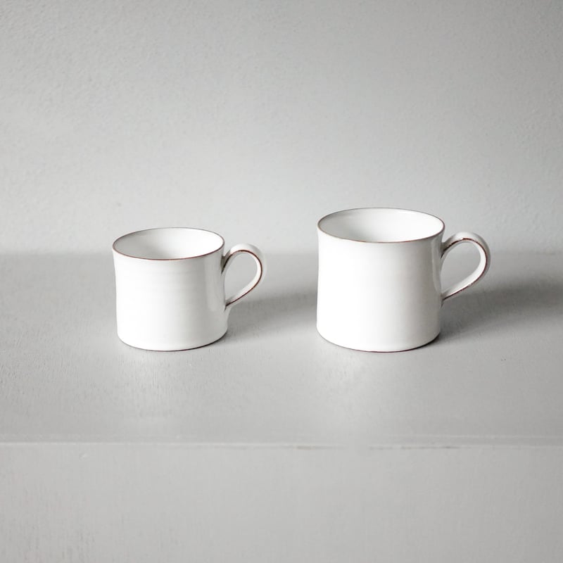 陶磁 Jonas Lindholm / White Line / マグ / S | cont _ s