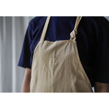 MARU TO / Packable Apron / peanuts