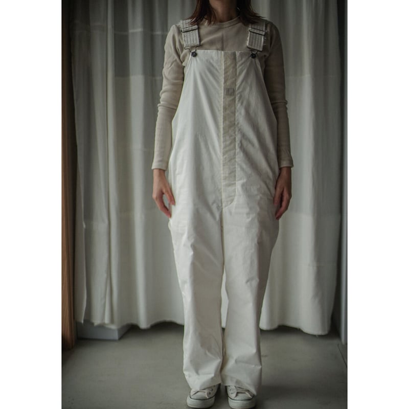 Maru to オーバーオール MARU TO / Over All (2021SS) / white | cont _ sh