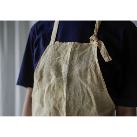MARU TO / Packable Apron / peanuts