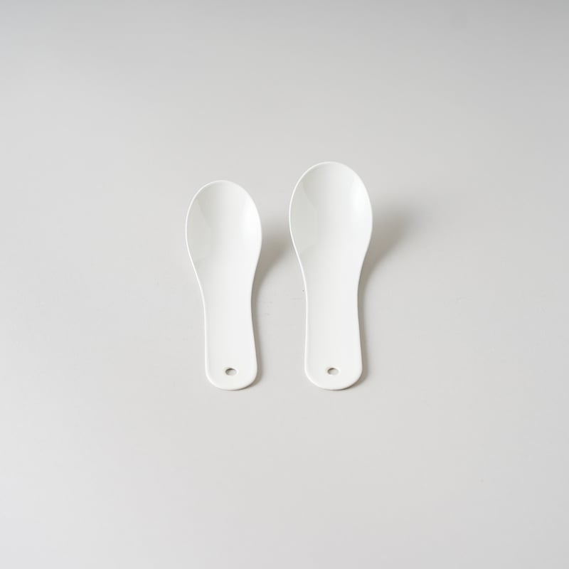 SARO / 琺瑯レンゲ / WHITE | cont _ sheepstore