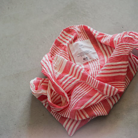 cont original shopping bag ( red / stripe 3 )