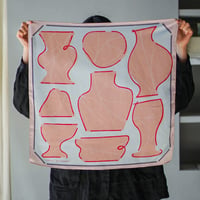 pink pepper / scarf［燭台展限定］