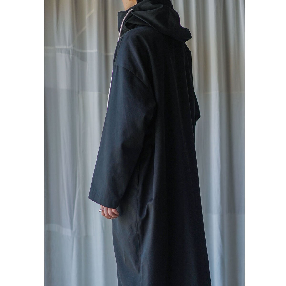 MARU TO / Hoodie Work Coat (2022AW) / BLACK | c...