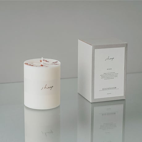 sheep/SOYCANDLE/ROSE GERANIUM