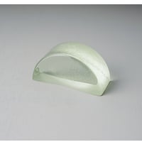wa/ter / HAMON 140φ Bookend / light yellow green