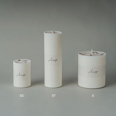 sheep/SOYCANDLE/ROSE GERANIUM