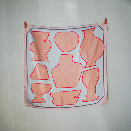 pink pepper / scarf［燭台展限定］