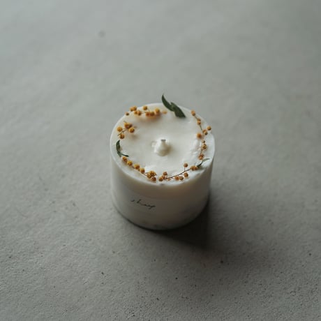 sheep/BOTANICAL SOY CANDLE（ミモザ）