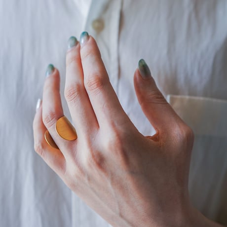 SO/OBJECTS / Open ring (blass)