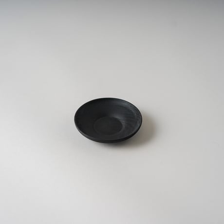 南景製陶園 / 茶托 / 墨黒