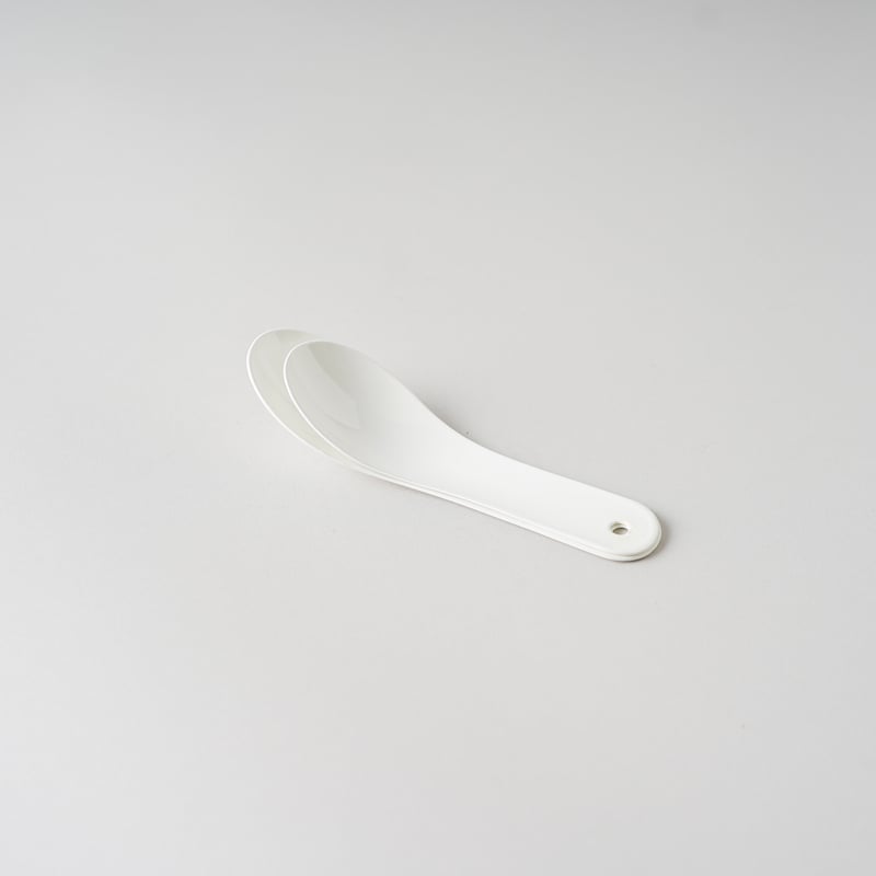 SARO / 琺瑯レンゲ / WHITE | cont _ sheepstore