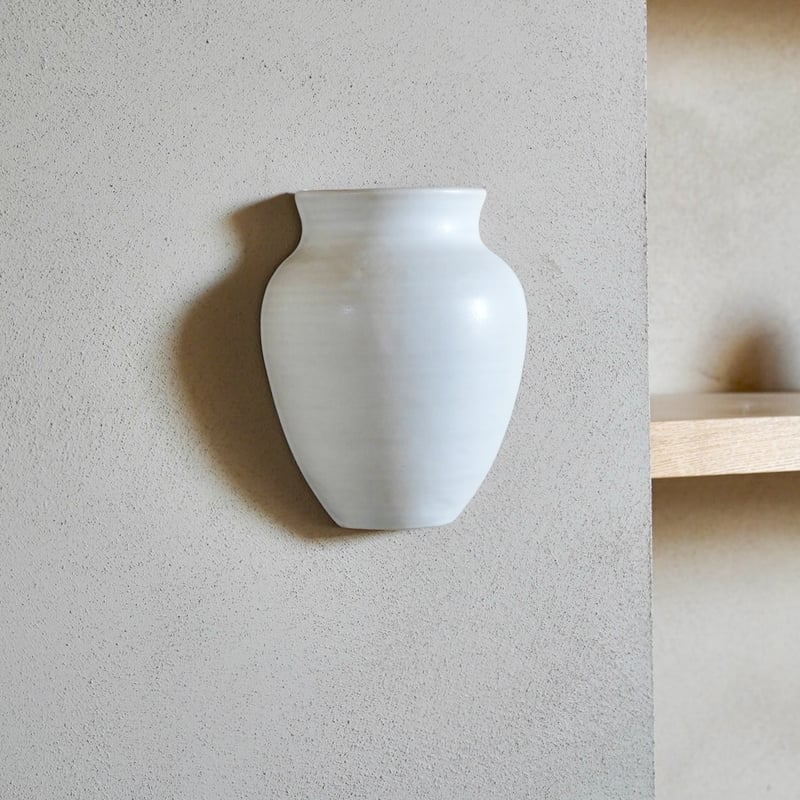 NOTA&design / WALL POT / white | cont _ sheepstore