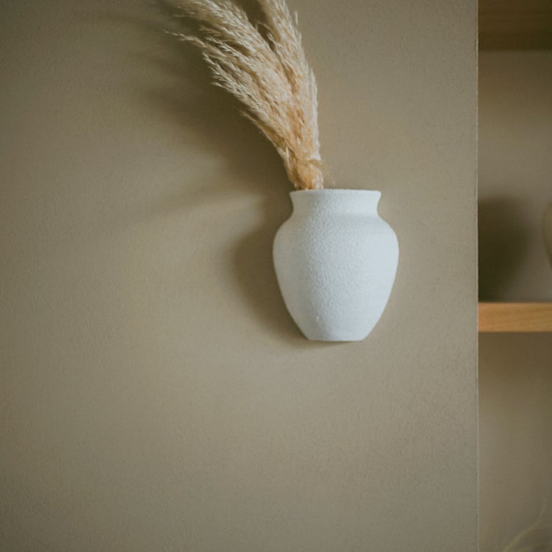 NOTA&design / WALL POT / white | cont _ sheepstore