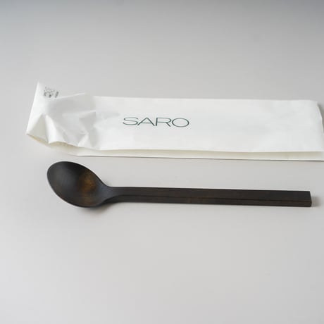 SARO / 木製スプーン・大（拭き漆）/ Black