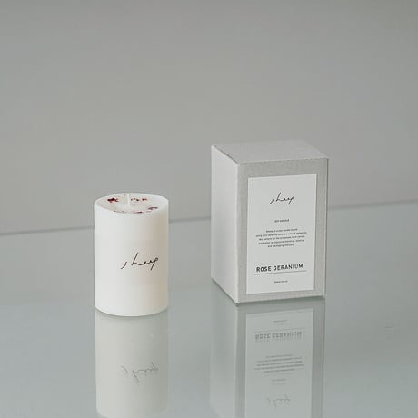 sheep/SOYCANDLE/ROSE GERANIUM