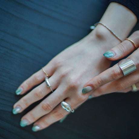 SO/OBJECTS / 2face ring (silver)