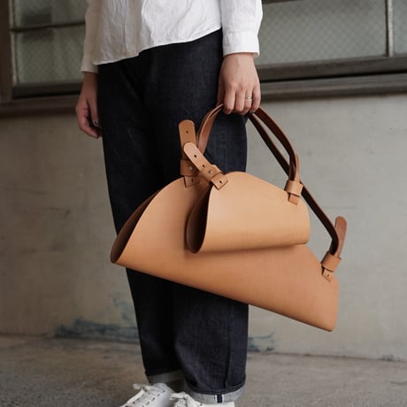 lille og stor / flower bag (S ) / camel