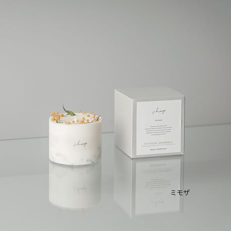 sheep/BOTANICAL SOY CANDLE（ミモザ）