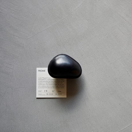 FROME / Leather Wrapped Stone / 029