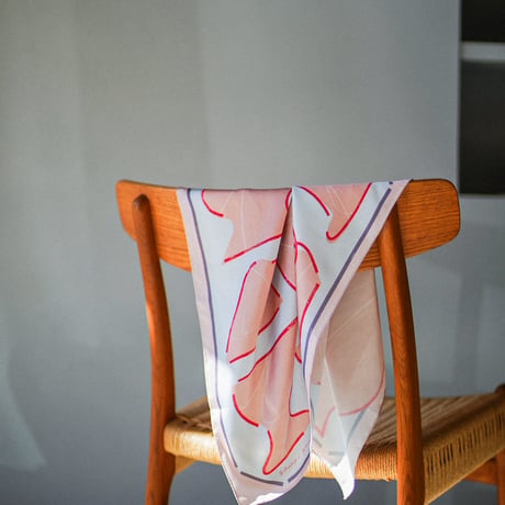 pink pepper / scarf［燭台展限定］