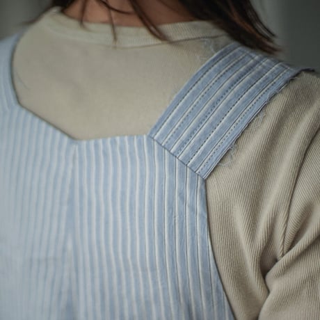 MARU TO / Over All (2021SS) / stripe