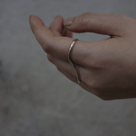 SO/OBJECTS / W ring (silver)