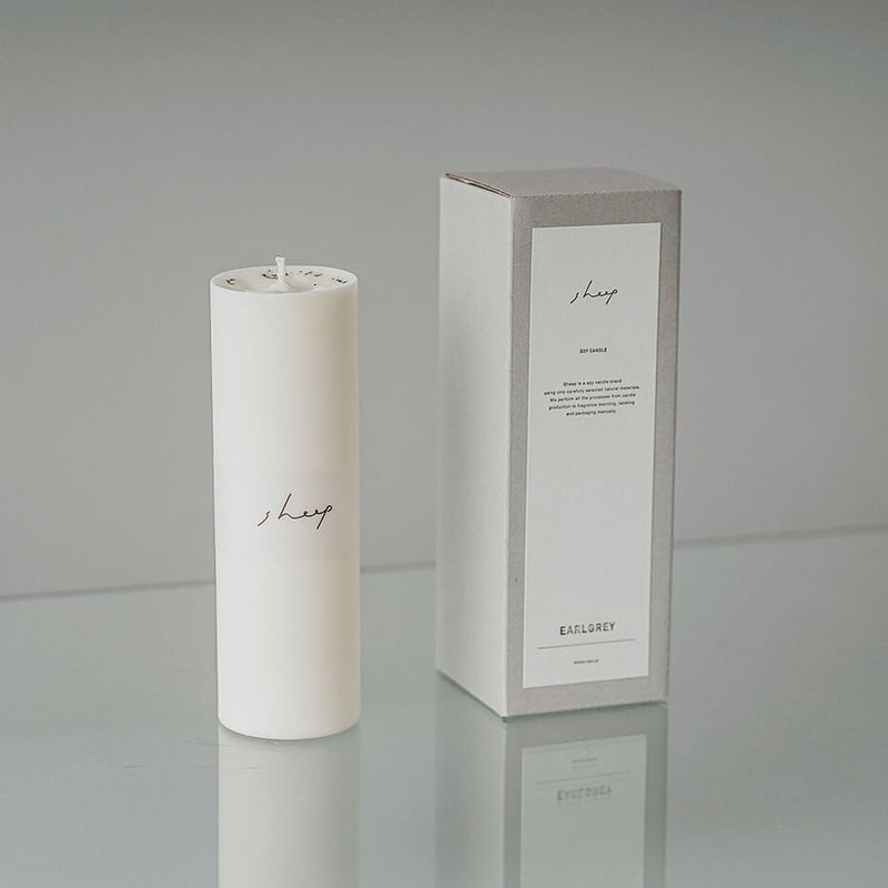sheep/SOYCANDLE/EARL GREY | cont _ sheepstore