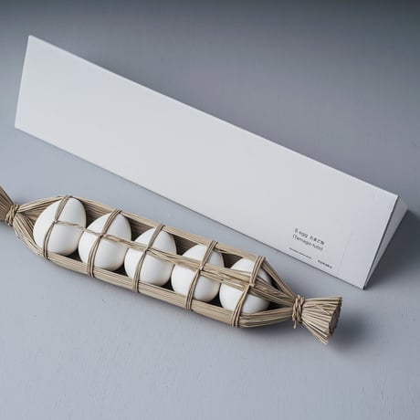 Yohaku / Porcelain aroma stone (たまご包)