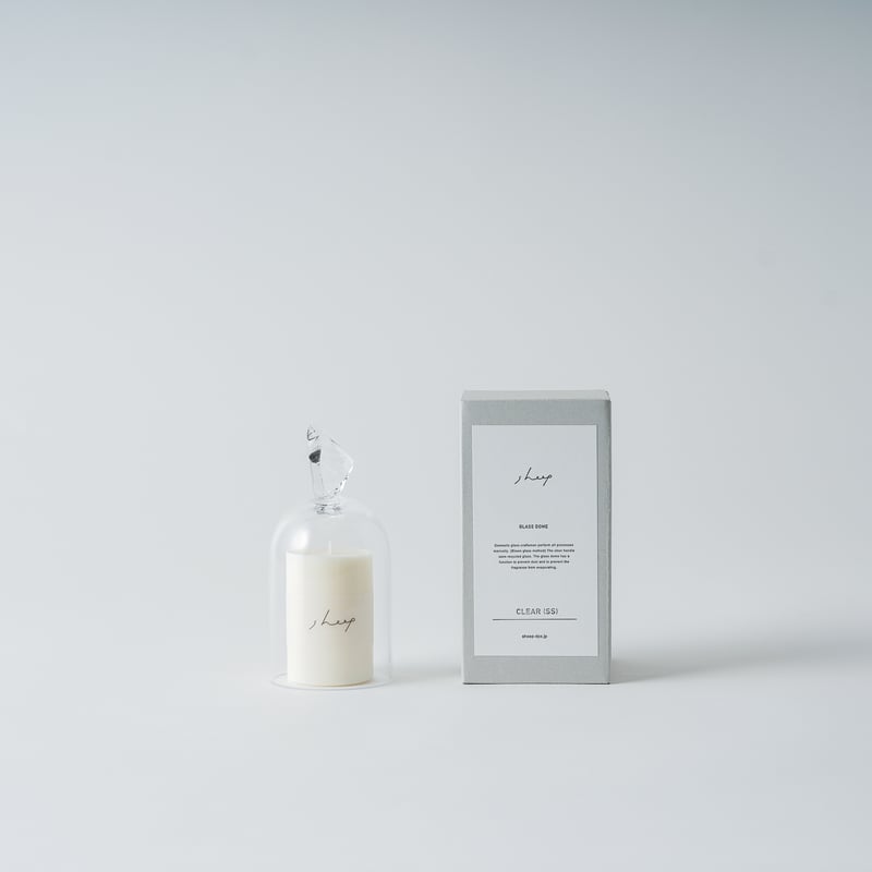 未使用 Sheep SOY CANDLE + GLASS DOME sheep/GLASS DOME | cont _ sheepstore