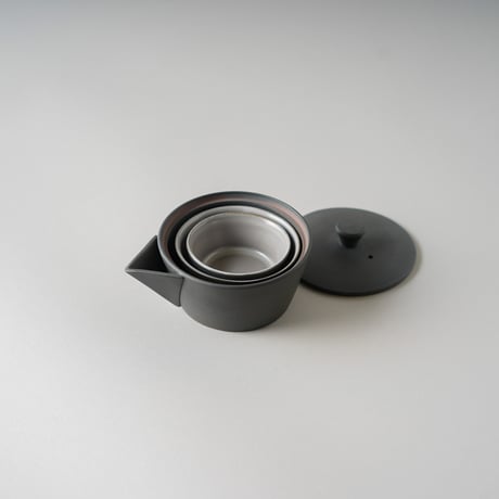 南景製陶園 / 入子茶器 / 黒練
