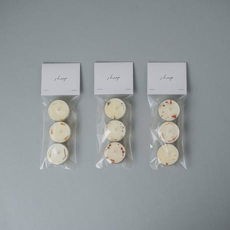 sheep / mini soycandle set