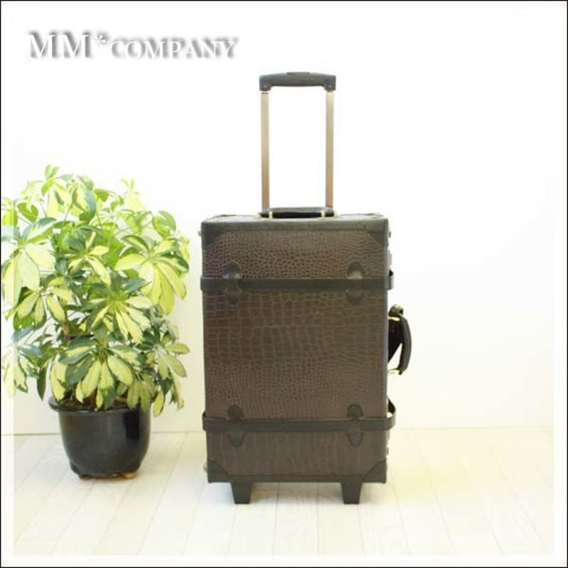 【美品】ユーラシア キャリーケース シフレ 本革 アンティーク風 Siffler（シフレ） スーツケース 「EURASIA/ユーラシア」 トランク