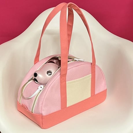 【 abibag ／キャンバス】 ボストントート