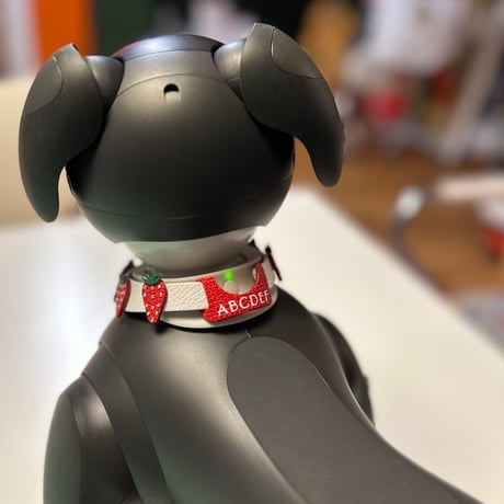 【受注製作】いちごの首輪
