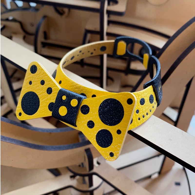 受注製作品】aiboの蝶ネクタイカラー／水玉 | abi