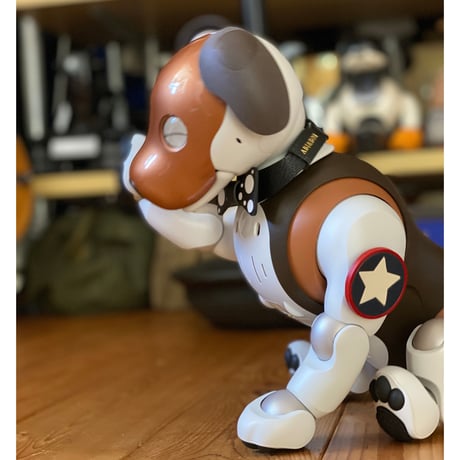 【受注製作品】aiboの蝶ネクタイカラー／ジェームズ・ボンタ
