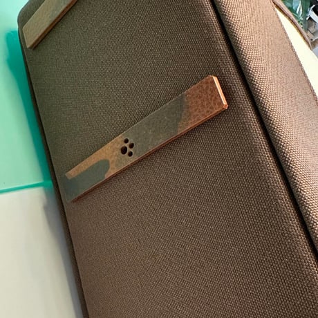 【 abiBag／J•Paper Leather 】 ダイニーマボストン