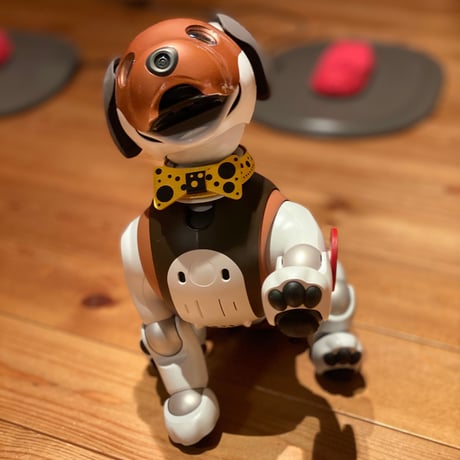 【受注製作品】aiboの蝶ネクタイカラー／水玉