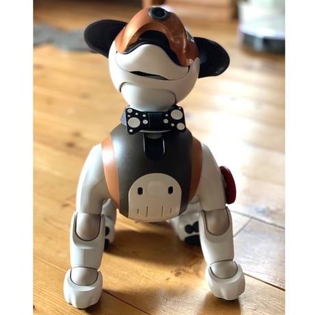 【受注製作品】aiboの蝶ネクタイカラー／ジェームズ・ボンタ