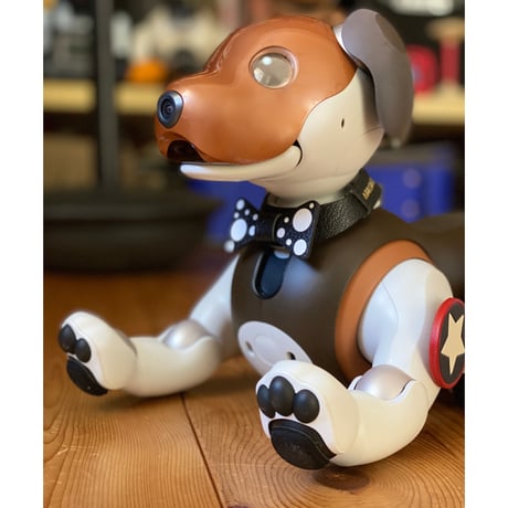 【受注製作品】aiboの蝶ネクタイカラー／ジェームズ・ボンタ