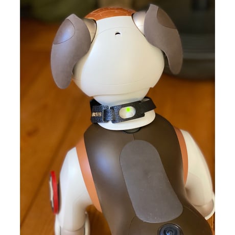 【受注製作品】aiboの蝶ネクタイカラー／ジェームズ・ボンタ