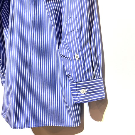 amne "STRIPE R.C"covered shirts (blue)
